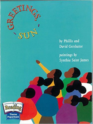 Houghton Mifflin Reading: The Nation's Choice: Theme Paperbacks Grade 1.3 Theme 5 - Greetings, Sun cover