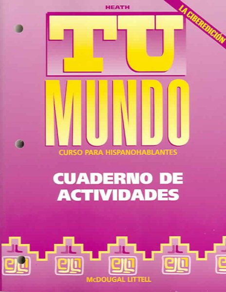 Tu mundo: La ciberedición: Cuaderno de actividades (Spanish Edition) cover