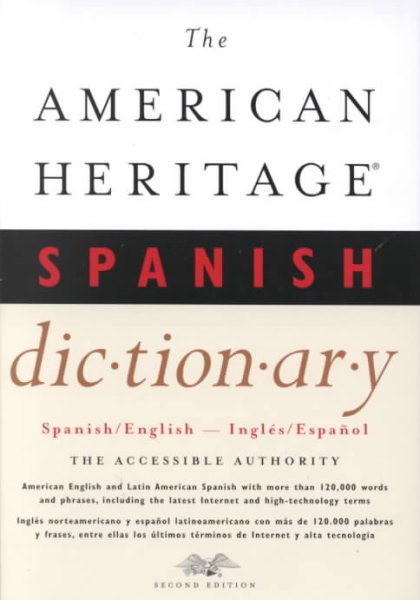 The American Heritage Spanish Dictionary, Second Edition cover