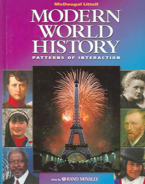 McDougal Littell World History: Patterns of Interaction: Student Edition Grades 9-12 Modern World History 2003 cover