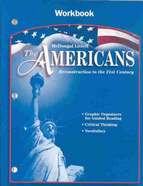 The Americans: Workbook Grades 9-12 Reconstruction to the 21st Century cover