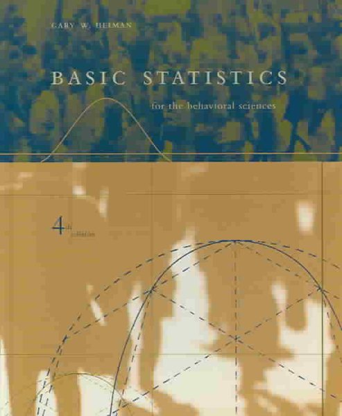 BASIC STATISTICS FOR THE BEHAVIORAL SCIENCES 4E cover
