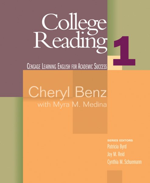 College Reading 1 (Cengage Learning English for Academic Success) cover