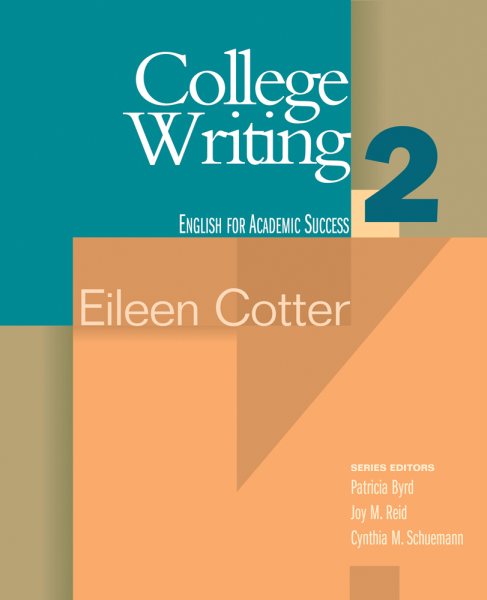 College Writing 2 (Houghton Mifflin English for Academic Success) cover