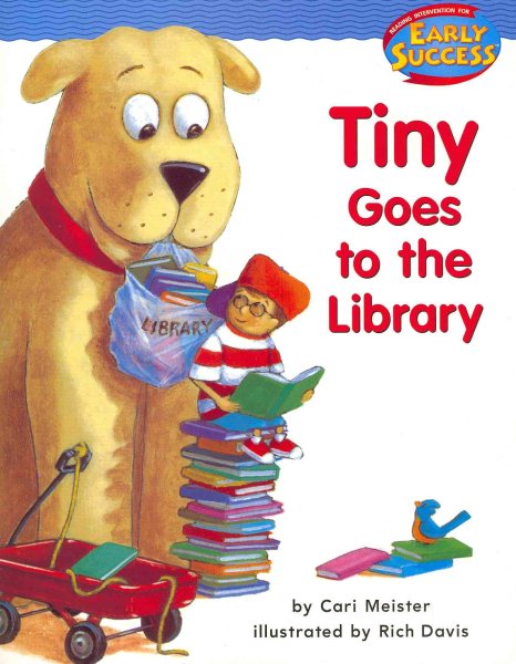 Houghton Mifflin Early Success: Tiny Goes To The Library cover