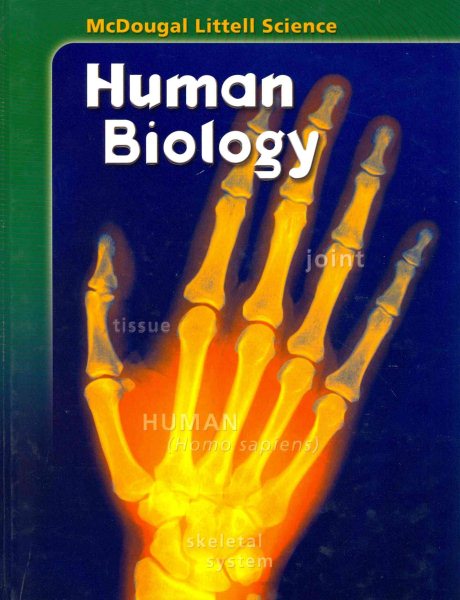 McDougal Littell Middle School Science: Student Edition Grades 6-8 Human Biology 2005 cover
