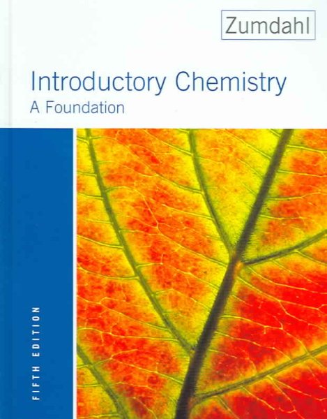Introductory Chemistry: A Foundation cover