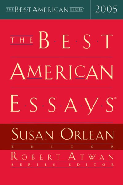 The Best American Essays 2005 (The Best American Series) cover