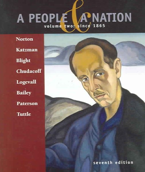 A People and a Nation Volume 2: since 1865 cover