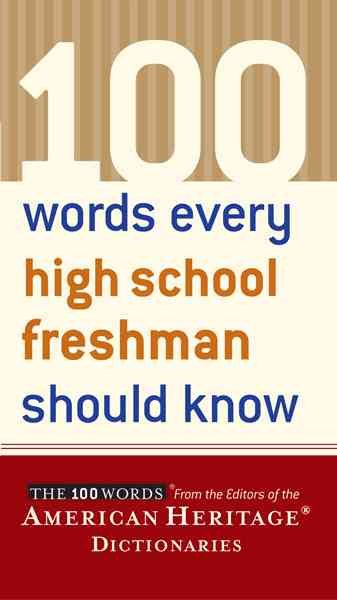 100 Words Every High School Freshman Should Know cover
