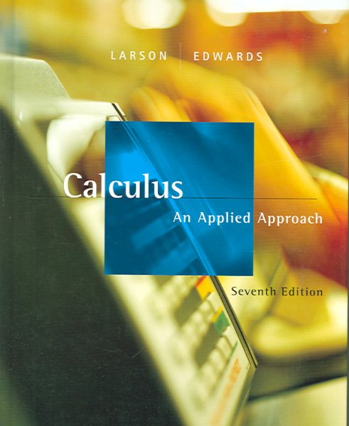Calculus: An Applied Approach