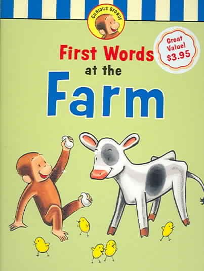 First Words at the Farm (Curious George) cover