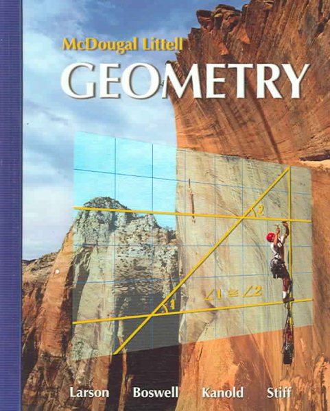 Geometry (Holt McDougal Larson Geometry) cover