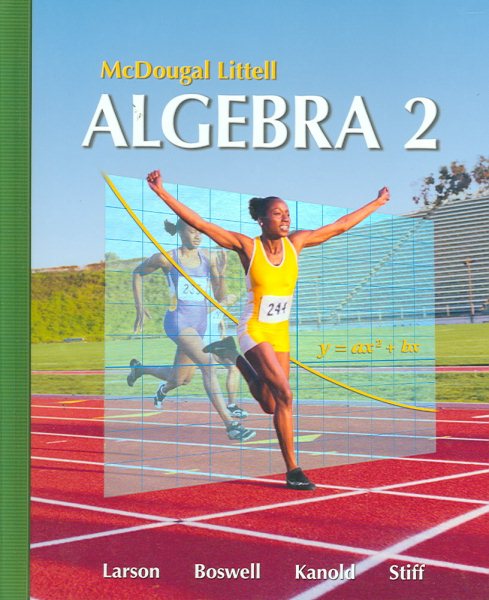 McDougal Littell Algebra 2 (Holt McDougal Larson Algebra 2) cover