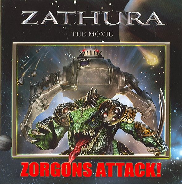 Zathura: Zorgons Attack! (Zathura: The Movie) cover