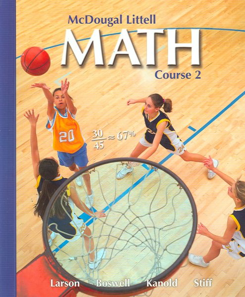 McDougal Littell Math Course 2: Student Edition 2007 cover