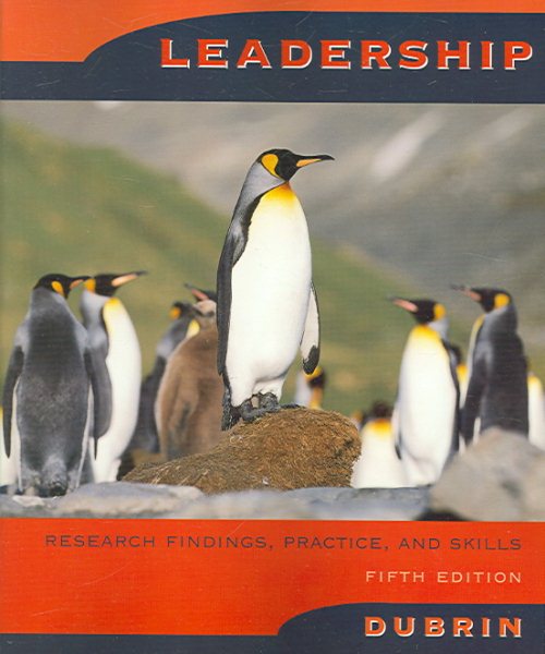 Leadership: Research Findings, Practice, and Skills cover