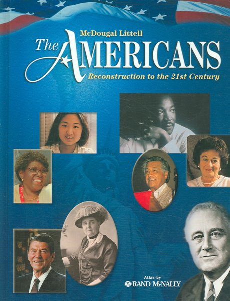The Americans: Reconstruction to the 21st Century, Student Edition cover