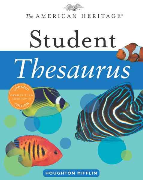 The American Heritage Student Thesaurus cover