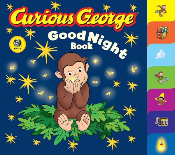 Curious George Good Night Book (CGTV Tabbed Board Book) cover
