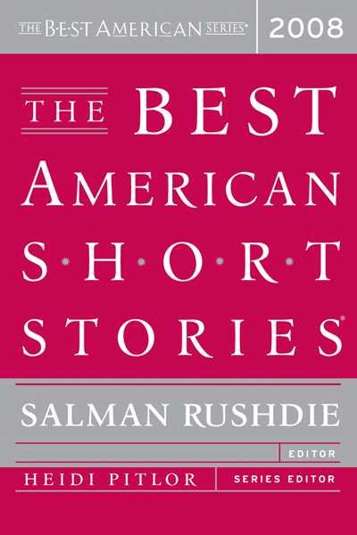The Best American Short Stories 2008 cover