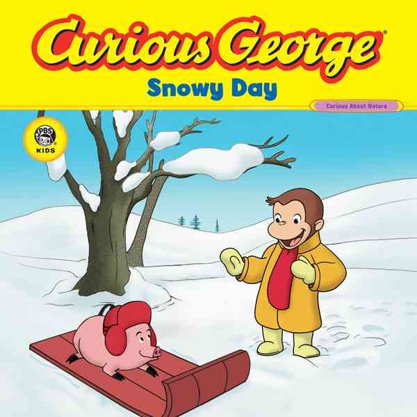 Curious George Snowy Day (CGTV 8x8) cover