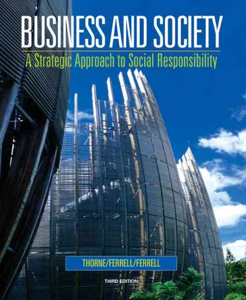 Business and Society: A Strategic Approach to Social Responsibility cover