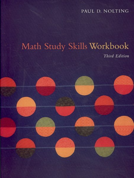 Math Study Skills Workbook cover