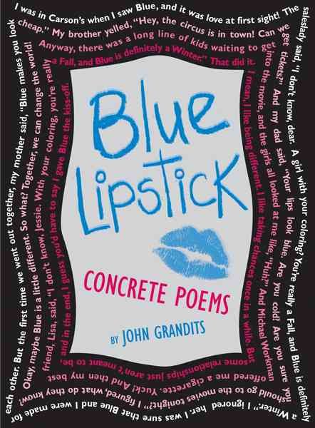 Blue Lipstick: Concrete Poems cover