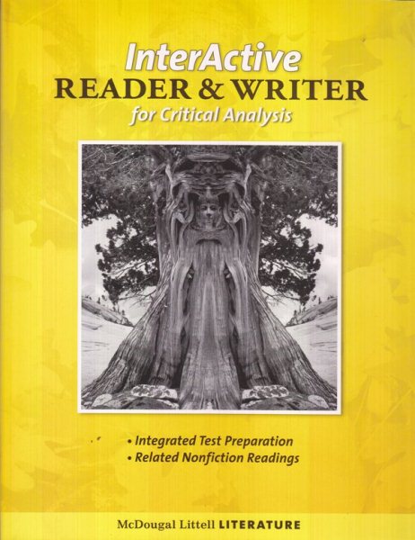 InterActive Reader & Writer For Critical Analysis Grade 6 cover