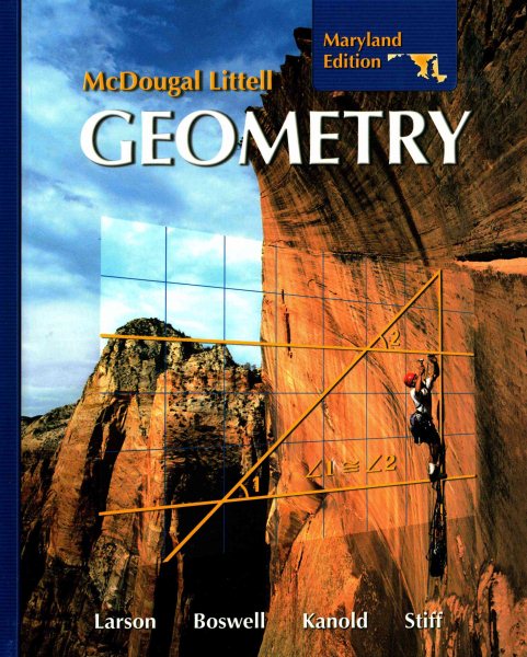 Holt McDougal Larson Geometry: Student Edition Geometry 2008 cover