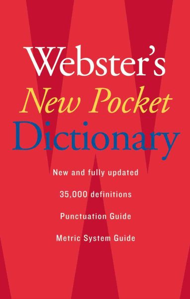Webster's New Pocket Dictionary cover
