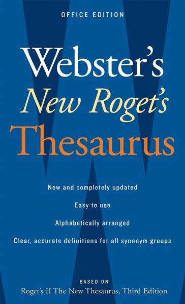 Webster's New Roget's Thesaurus, Office Edition cover