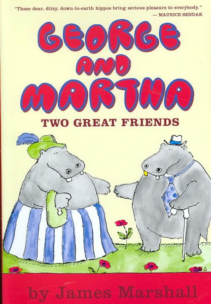 George and Martha Two Great Friends Early Reader (George & Martha Early Reader) cover