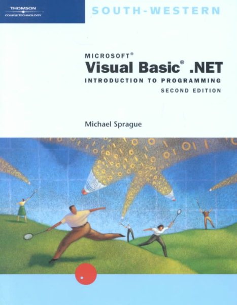 Microsoft Visual Basic.Net: Introduction to Programming cover