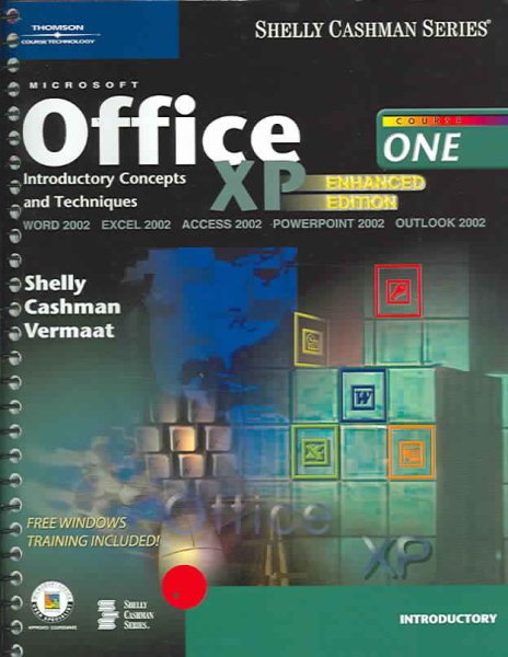 Microsoft Office XP: Introductory Concepts and Techniques, Enhanced (Shelly Cashman) cover