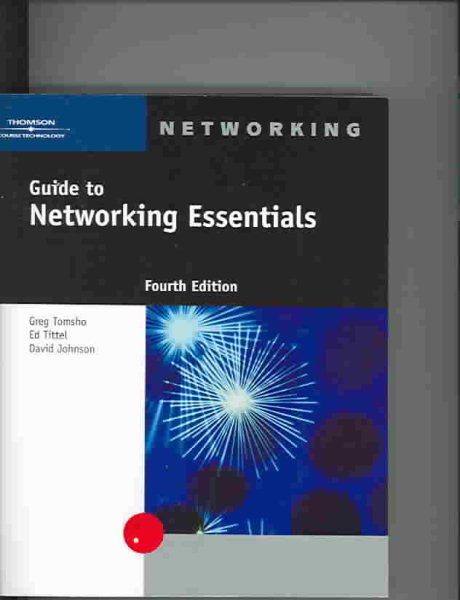 Guide to Networking Essentials, Fourth Edition cover
