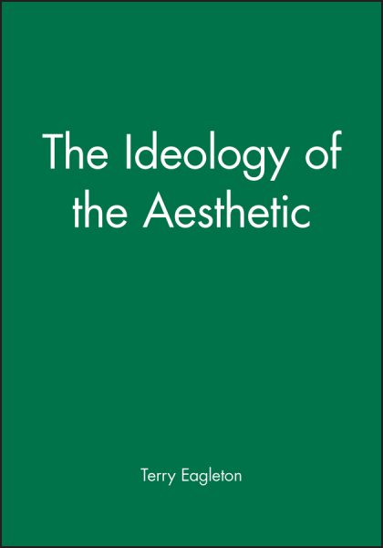 The Ideology of the Aesthetic cover