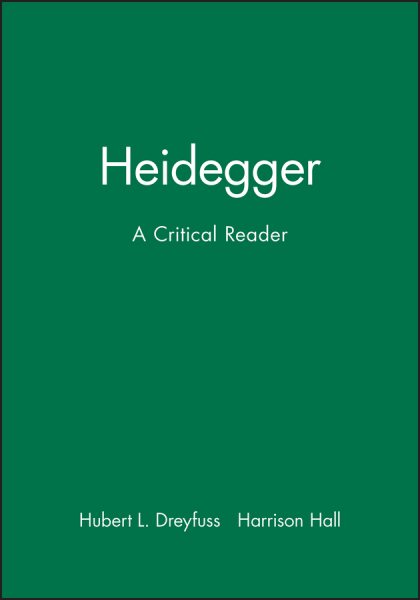 Heidegger: A Critical Reader cover