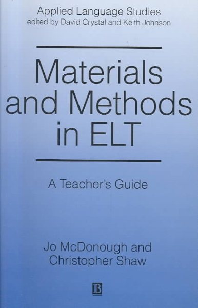 Materials and Methods in ELT (Applied Language Studies) cover