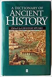 Dictionary of Ancient History cover