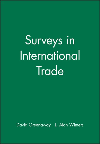 Surveys in Intl Trade P cover