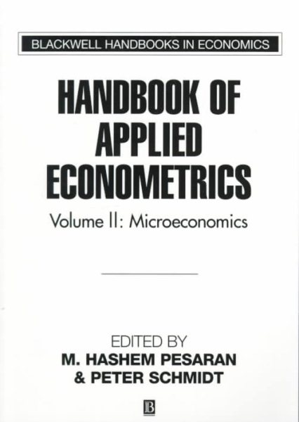 Microeconomics (Handbook of Applied Econometrics, Volume 2)