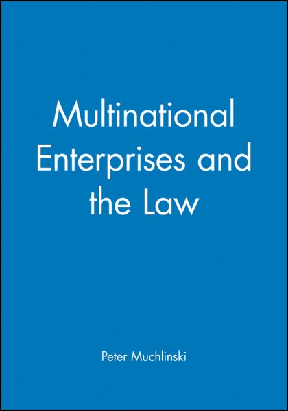 Multinational Enterprises and the Law cover