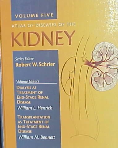 Atlas of Diseases of the Kidney: Volume 5 cover