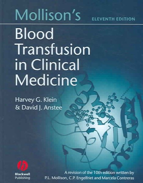 Mollison's Blood Transfusion in Clinical Medicine cover