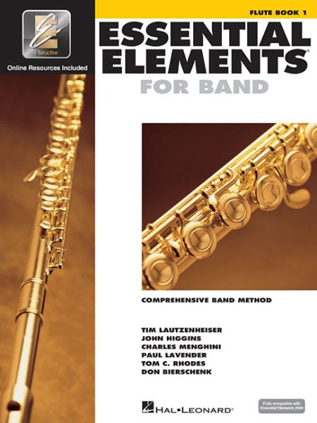 Essential Elements Band with EEi: Comprehensive Band Method: Flute Book 1 cover