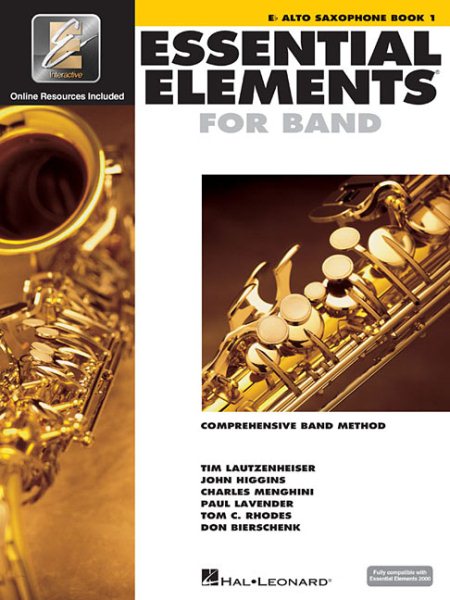 Essential Elements Band with EEi: Eb Alto Saxophone, Book 1