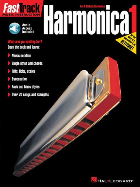 FastTrack Harmonica Method - Book 1: for Diatonic Harmonica (Fast Track (Hal Leonard))