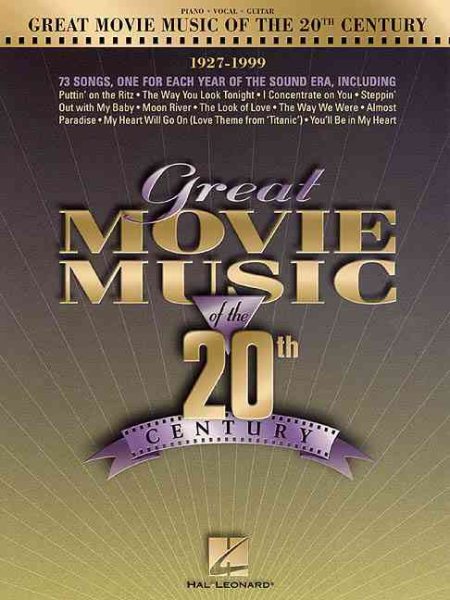 Great Movie Music of the 20th Century cover